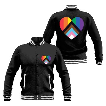 Discover Pride LGBT Love wins, we are queer and proud Baseball Jackets