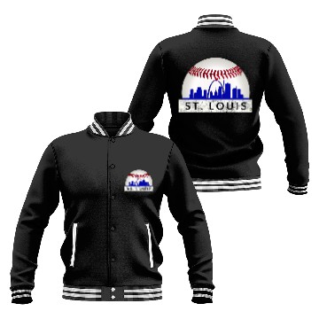 Discover Saint Louis Red Cardinal Dress Hometown Skyline Gi Baseball Jackets