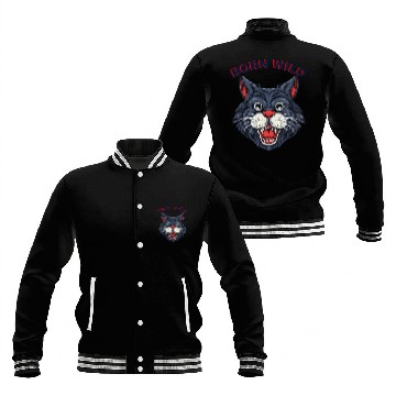 Discover Born Wild Cat lovers Baseball Jackets
