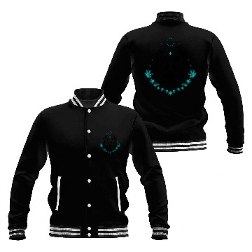 Discover Panda tattoo with bamboo Baseball Jackets