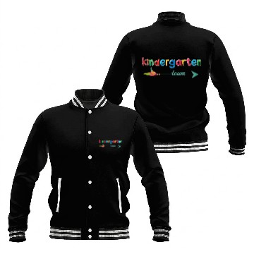 Discover Kindergarten Teacher Team Baseball Jackets