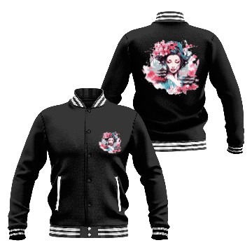 Discover Geisha of Japan Baseball Jackets