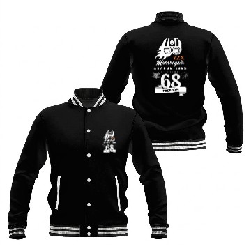 Discover Freedom motorcycle league Baseball Jackets