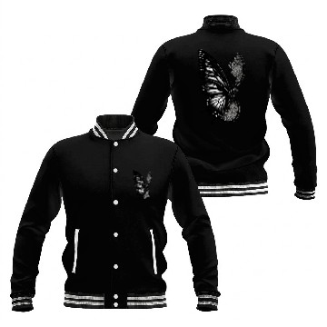 Discover Butterfly-skull design Baseball Jackets