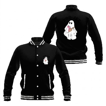 Discover Boo Jee Stanley Tumbler Inspired Ghost Baseball Jackets