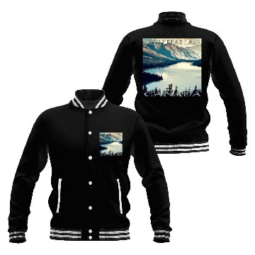 Discover vacation at Great Bear Lake, Canada Baseball Jackets