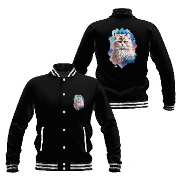 Discover Persian Cat Baseball Jackets