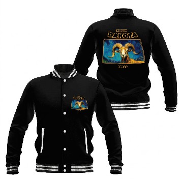 Discover North Dakota - Sheep Baseball Jackets