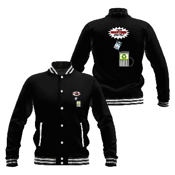 Discover Phone Funny Cartoon Tech Design Baseball Jackets