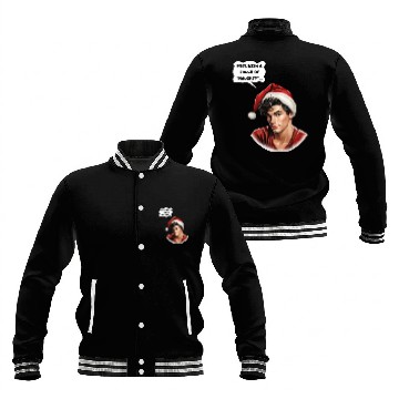 Discover Christmas Nice Cute and Handsome Man Baseball Jackets