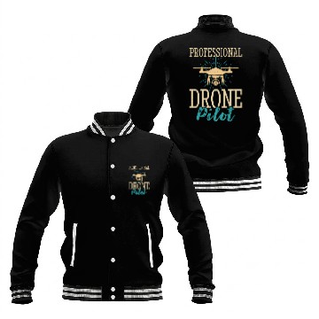 Discover Professional Drone Pilot Baseball Jackets