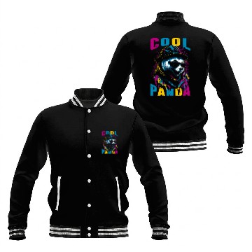 Discover Cool Panda Baseball Jackets