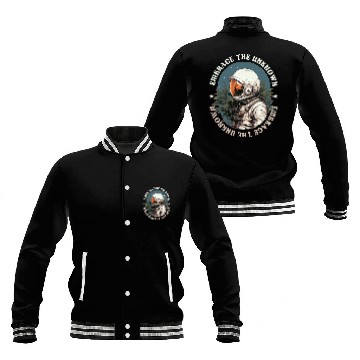 Discover Embrace The Unknown Confidence Growth Mindset Astr Baseball Jackets