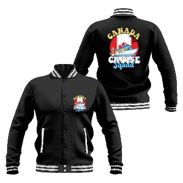Discover Canada Cruise Squad Family Vacation Trip Baseball Jackets