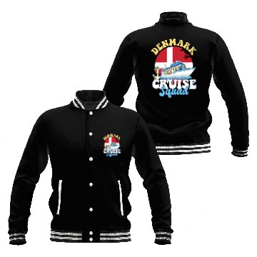 Discover Denmark Cruise Squad Family Vacation Trip Baseball Jackets