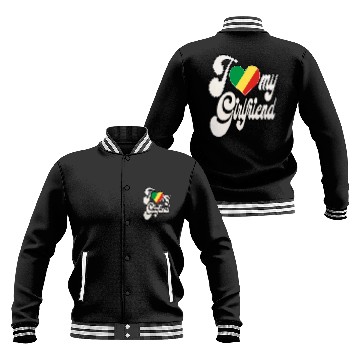 Discover CongoRI Love My Congolese Republic Girlfriend Baseball Jackets