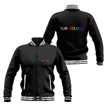 Discover Gay Pride LGBTQ Support Funny LGBT Pride Month Baseball Jackets