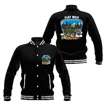 Discover My Life My Adventure Baseball Jackets