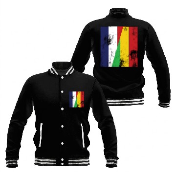 Discover MALI FRANCE DRAPEAU DE L'AMITIÉ Baseball Jackets
