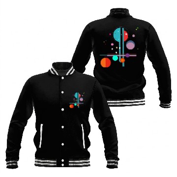 Discover Geometric art Baseball Jackets