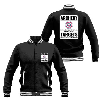 Discover Archery Targets Archer Bullseye Shooting Sport Baseball Jackets