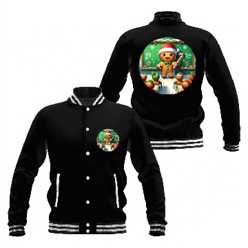 Discover Gingerbread Teach's Yuletide Class Baseball Jackets