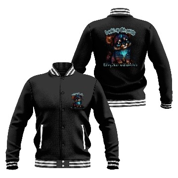 Discover I wake up this pretty -- Gift for dog groomer Baseball Jackets