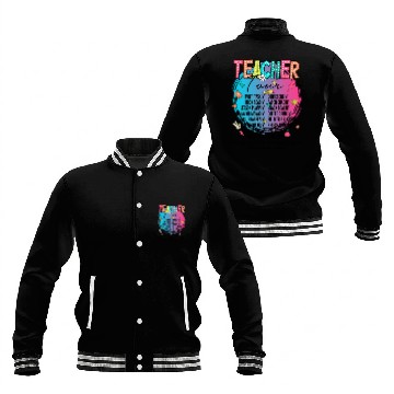 Discover Teacher Tour Baseball Jackets
