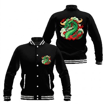 Discover Fantasy dragon Baseball Jackets