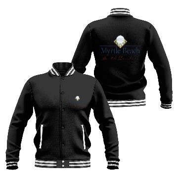 Discover Myrtle Beach Golf South Carolina Baseball Jackets
