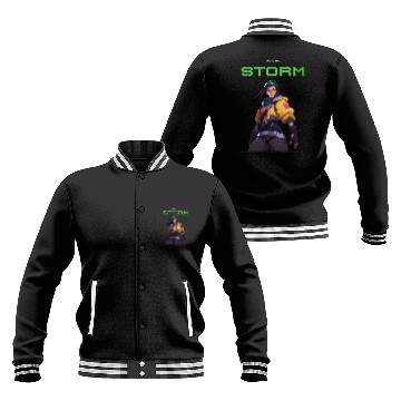 Discover She is the storm girl gamer Baseball Jackets