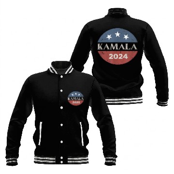 Discover Kamala Harris for President 2024 Baseball Jackets