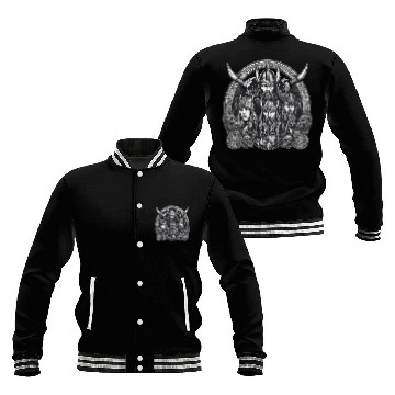 Discover viking warriors Baseball Jackets