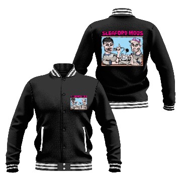Discover Sleaford Mods Punk Rock Design Baseball Jackets