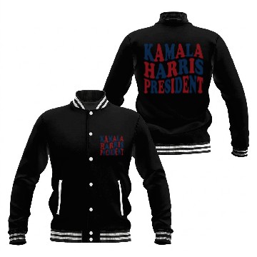 Discover Kamala Harris president reteo Baseball Jackets
