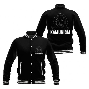 Discover Kamunism Kamala Harris 2024 Baseball Jackets