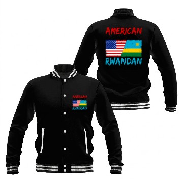 Discover American Crafted Rwandan Powered Rwanda Baseball Jackets