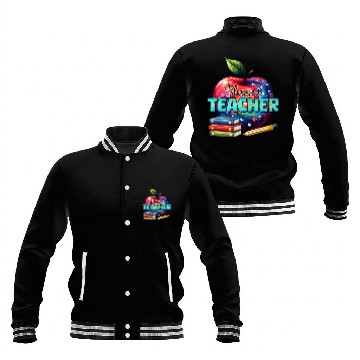 Discover blessed teacher Baseball Jackets
