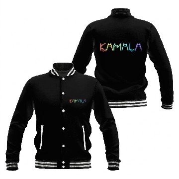 Discover Kamala Harris Cat Rainbow Funny Election 2024 Baseball Jackets
