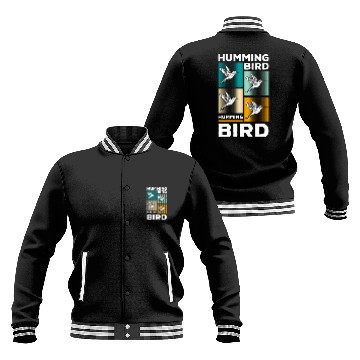Discover Birds Nature Lifestyle Baseball Jackets
