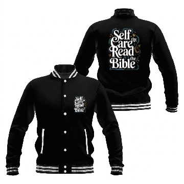 Discover Self Care Tip Read The Bible Baseball Jackets