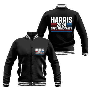 Discover Kamala Harris for President Vote 2024 Tim Walz Baseball Jackets