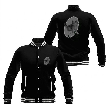 Discover Adorable Cat Lover Design Baseball Jackets