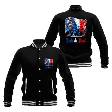 Discover The proud Brest flag design Baseball Jackets