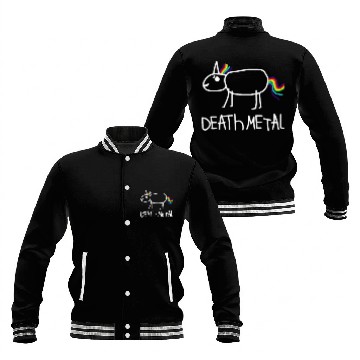 Discover Death metal Baseball Jackets