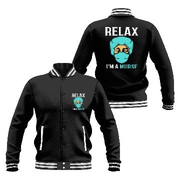 Discover Funny Male Nurse Nursing Medical Baseball Jackets