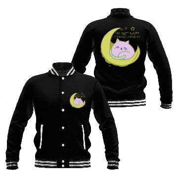 Discover Moon Cat Baseball Jackets
