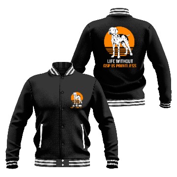 Discover GSP Mom Dog Lovers German Shorthaired Pointer Dog Baseball Jackets