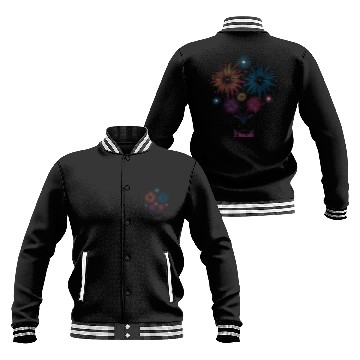 Discover Joyous Fireworks for Diwali Festival Baseball Jackets