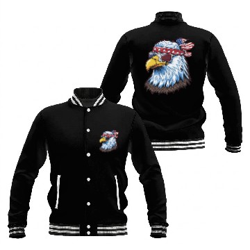Discover America Est 1776. USA Baseball Jackets